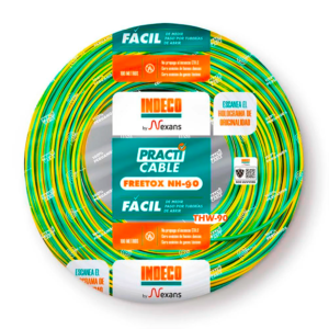 cable-thw-90plus-12-awg-color-Amarillo-Verde-indeco